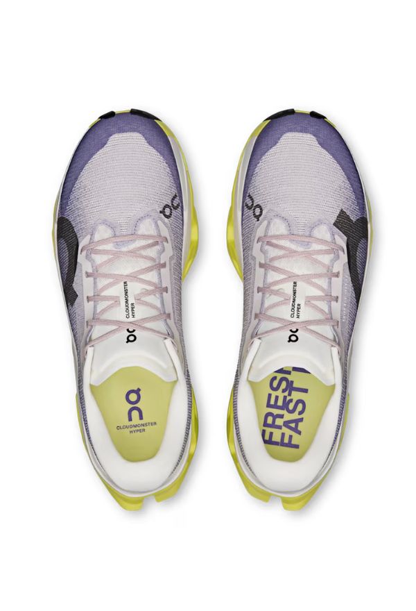 On Cloudmonster 3 Hyper vue haut